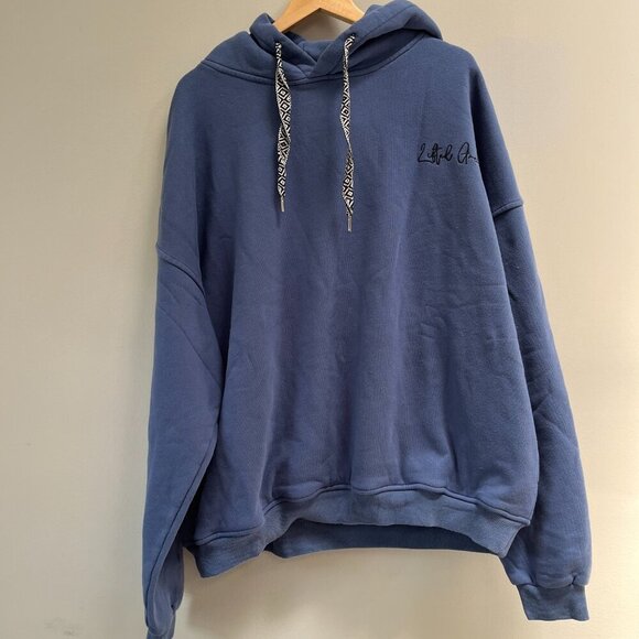 Lifted Anchors Team No Sleep Hoodie Sweatshirt Embroidered Hooded Size XL NEW - Picture 8 of 10